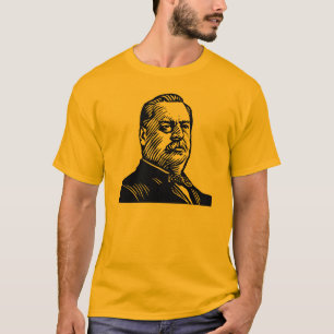 Grover Cleveland "24" camiseta de los deportes