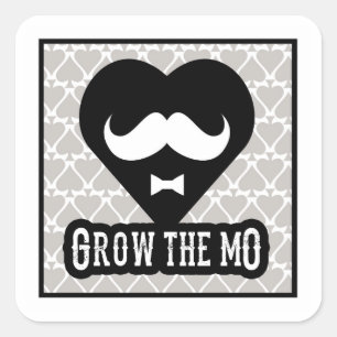 Grow The Mo - Pegatinas - Edición Hearts