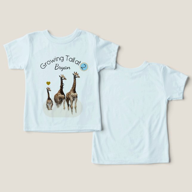 Growing Tall Safari Sweetheart (Diseño Anverso y Reverso)