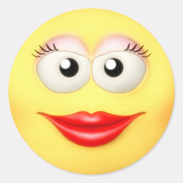 Grrl Pegatina (Anverso)