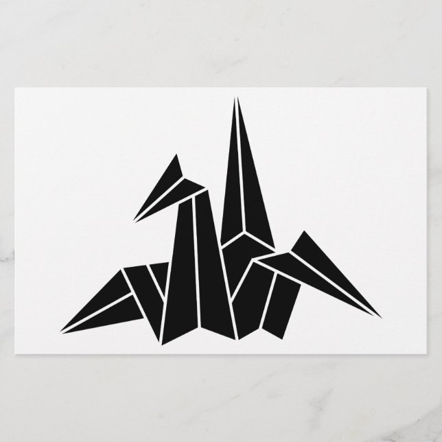 Grúa de papel (Anverso)