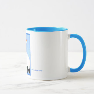 Grúa que mira a la izquierda - la taza