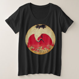 Grúa y camiseta de las ondas