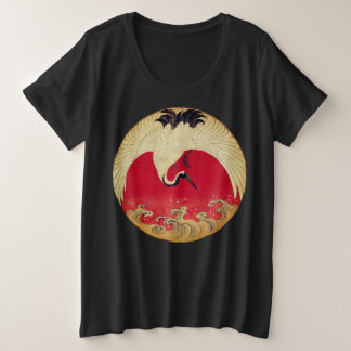 Grúa y camiseta de las ondas