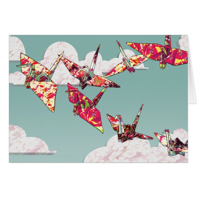 Grúas de papel (Anverso (Horizontal))