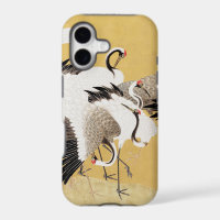 Grúas japonesas de rebaño Vintage Pájaro Rico Clás