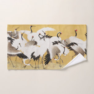 Grúas japonesas de rebaño Vintage Pájaro Rico Clás