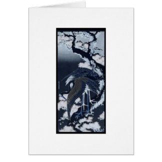 Grúas japonesas que pintan C. 1832-33