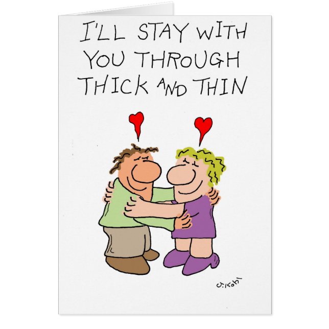 Grueso y fino (Frente)