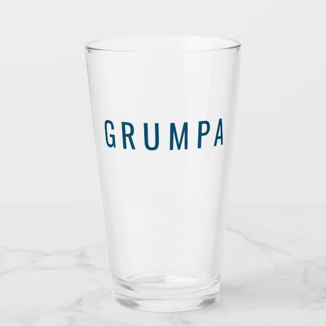 Grumpa Novedad divertida para Grumpy Grandpa Graph (Anverso)