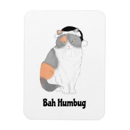 Grumpy Katie bah Navidades humorísticos imán