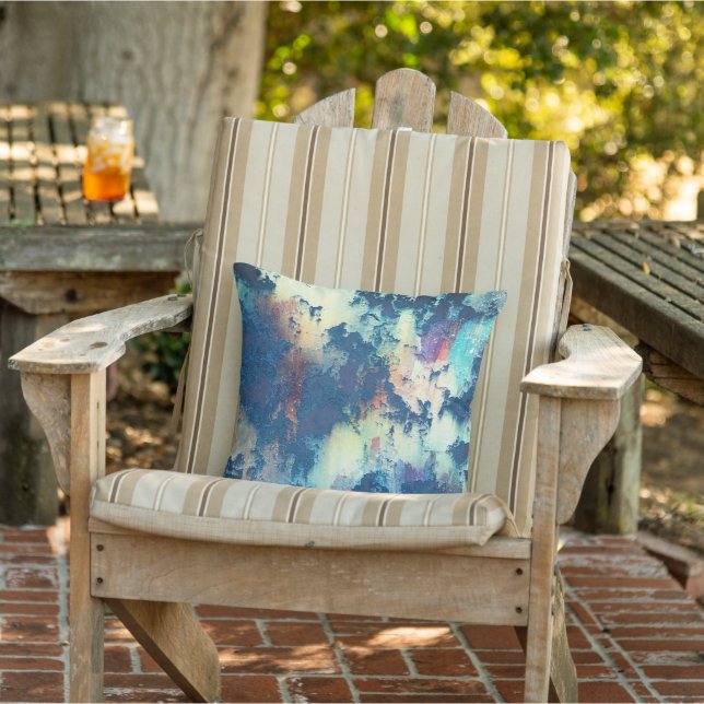 Grune patina, almohada rústica vintage al aire lib (Silla)