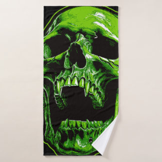 Grüner Vampirschädel