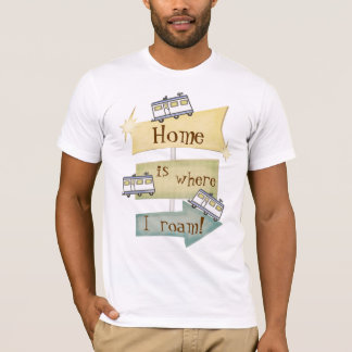 Grunge camiseta de la forma de vida el acampar/del