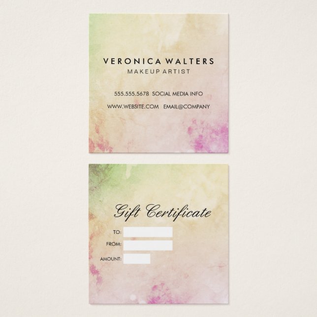 Grunge color moda (Anverso y reverso)