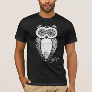 Grunge del blanco de la camisa de Stella Hootie