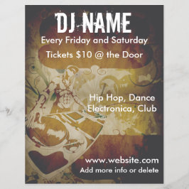 Grunge DJ Flyer