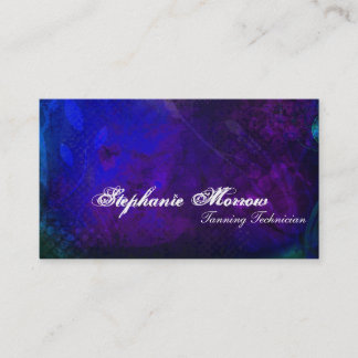 Grunge elegante de la tarjeta de visita del