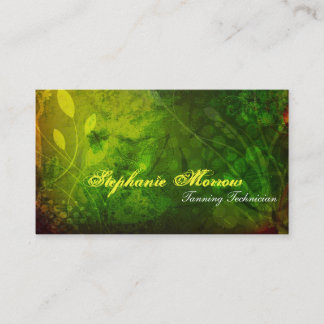 Grunge elegante de la tarjeta de visita del