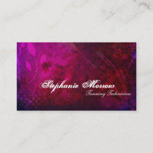 Grunge elegante de la tarjeta de visita del