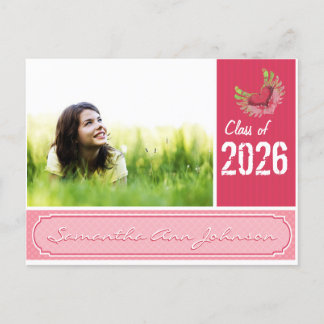 Grunge Hearts Clase de Invitaciones de Graduación