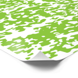 Grunge Lime Green Pattern - Decoración abstracta d