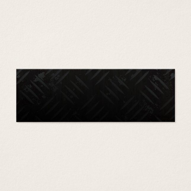Grunge Rayas de Peligro Diamond Plate (Frente)