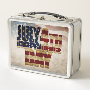 Grunge USA 4 de julio Gráfico de Independencia