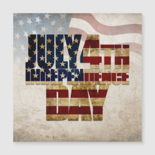 Grunge USA 4 de julio Gráfico de la Independencia