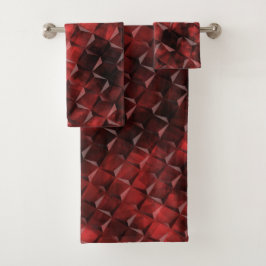 Grungy escalones 3D cuadrados estilo con manchas d