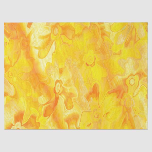 Grungy-Painted-Florals-8- Papel de tejidos (Anverso)
