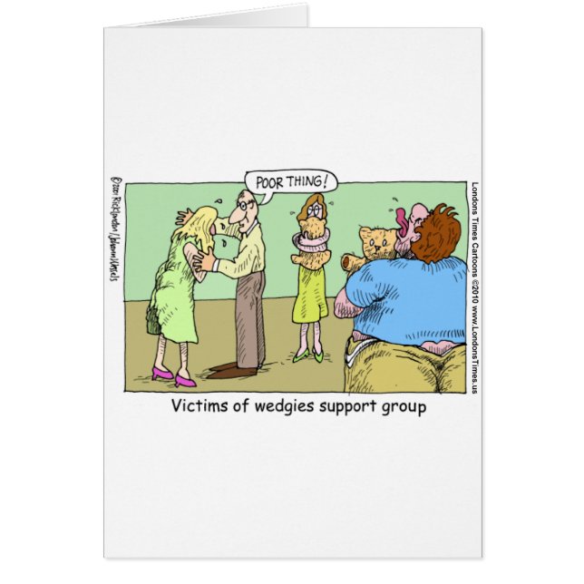 Grupo de apoyo de Wedgie Funny Mugs Tees & Gifts (Frente)