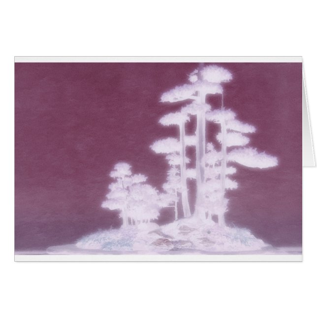 Grupo de árboles de pino de los bonsais (Anverso (Horizontal))