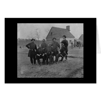 Grupo de Cirujanos en Fort Harrison, VA 1865