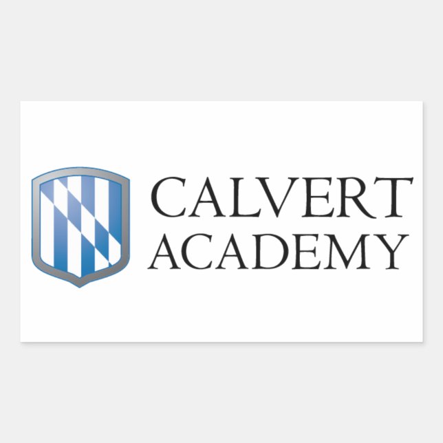 Grupo de cuatro Pegatinas de la Academia Calvert ( (Anverso)