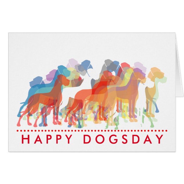 Grupo de dogos modernos (Anverso (Horizontal))