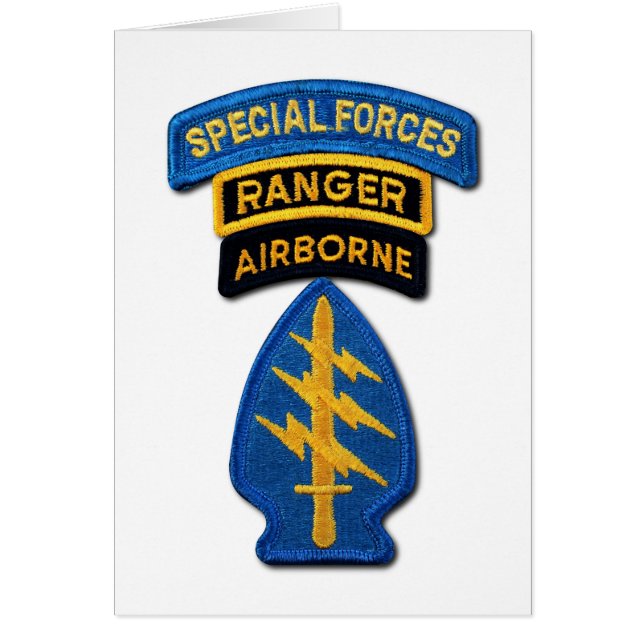 Grupo de Fuerzas Especiales Berets Verdes SF SOF S (Frente)