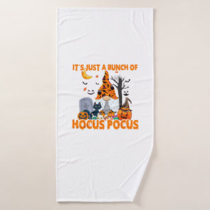Grupo de Hocus Pocus Calabaza Gnome Gato asustado
