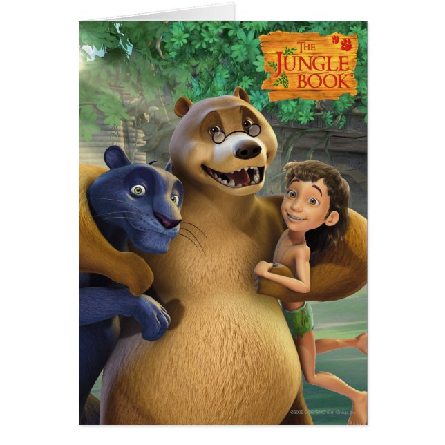 Grupo de libros de la jungla disparado 1 (Frente)