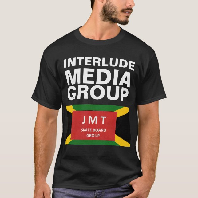 GRUPO DE MEDIOS INTERUDE WOW Camiseta básica oscur (Anverso)