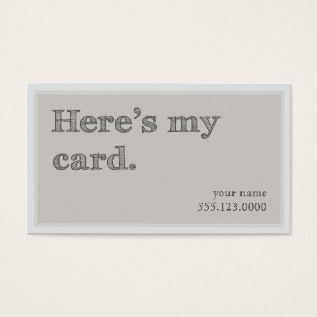 Grupo de redes "Aquí está mi tarjeta" de Guay (Frente)