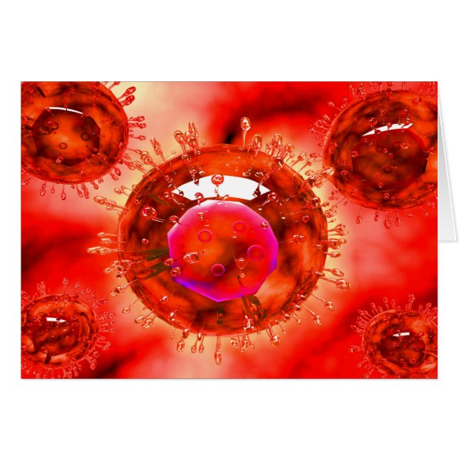 Grupo De Virus H5N1 Con Vista Glassy 1 (Anverso (Horizontal))