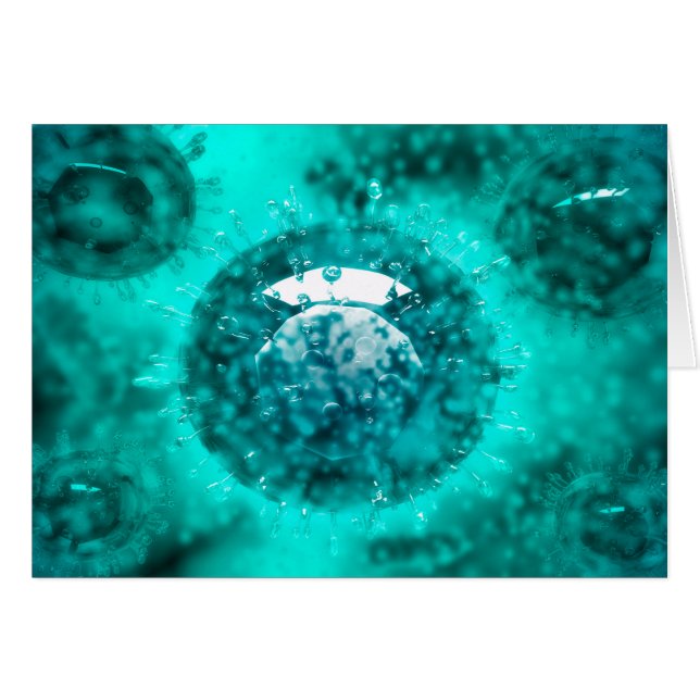 Grupo De Virus H5N1 Con Vista Glassy 2 (Anverso (Horizontal))