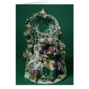 Grupo del cenador de Meissen, después de una