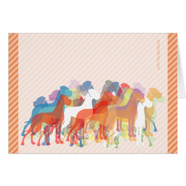 Grupo Gran Danés Moderno (Anverso (Horizontal))