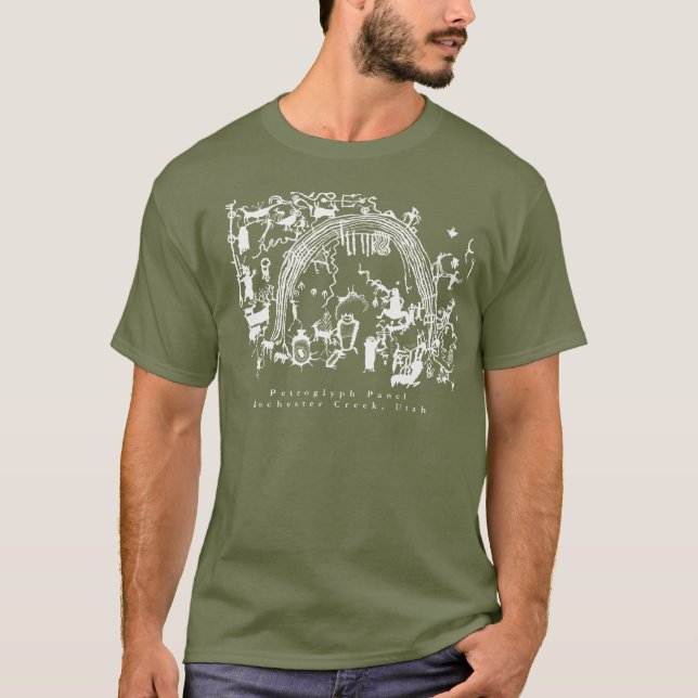 Grupo Petroglifo - Rochester Creek, camiseta de Ut (Anverso)