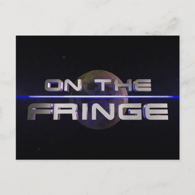 GSO | En la postal del logotipo de Fringe (Anverso)
