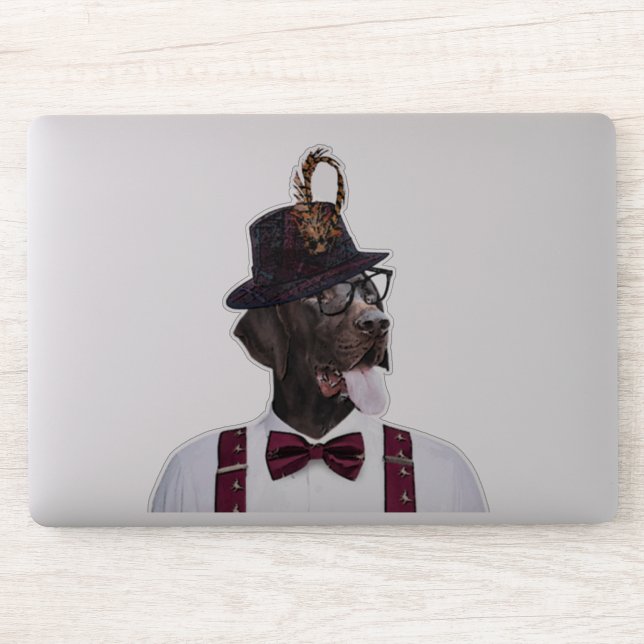 (GSP) Deutsch Kurzhaar Pegatina (Ordenador)