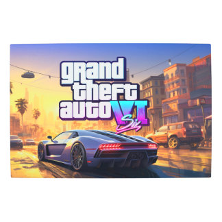 gta 6 arte mural metalizado