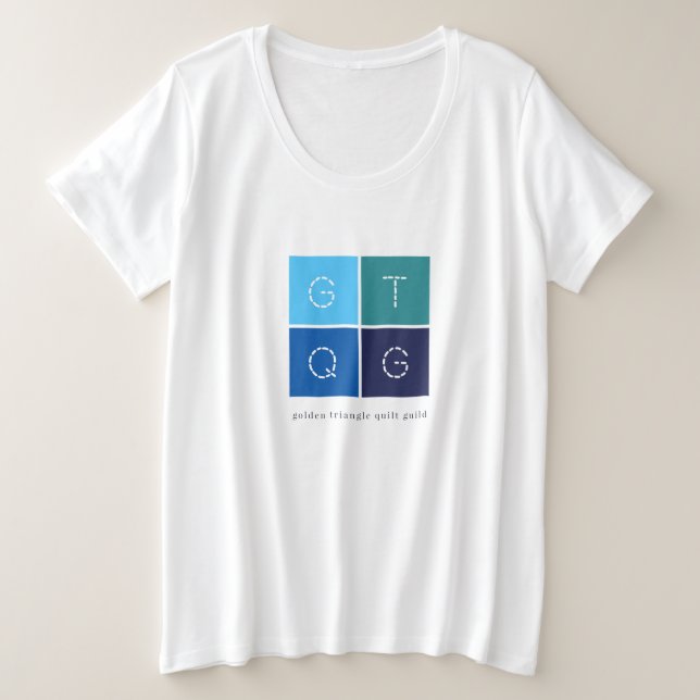 GTQG Mujeres más tee básico (Anverso del diseño)